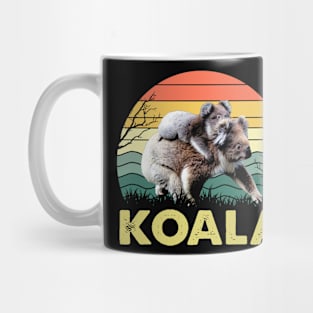 Aussie Adventure Tee Talk Triumph for Koala Admirers Mug